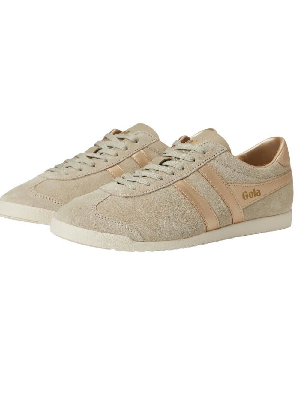 Gola Bullet Pearl Women's Sneakers in Bone, Size 7.5